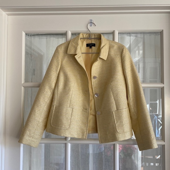 Talbot’s Gold-Weaved Dress & Jacket. - Picture 6 of 14